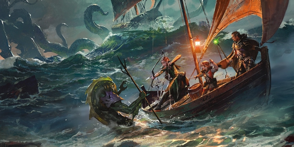 Entry image showing the Ghosts of Saltmarsh campaign in D&D 5e