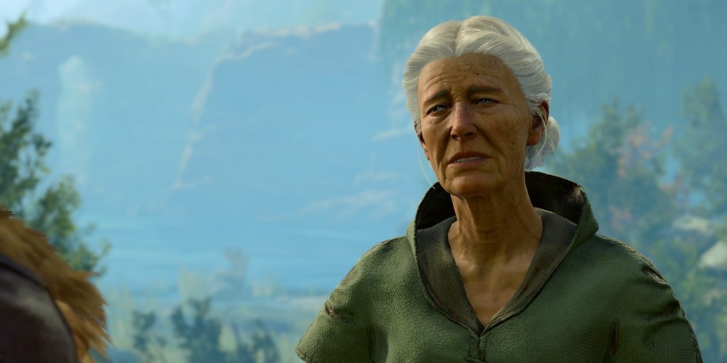 An entry image of Auntie Ethel in Baldur's Gate 3