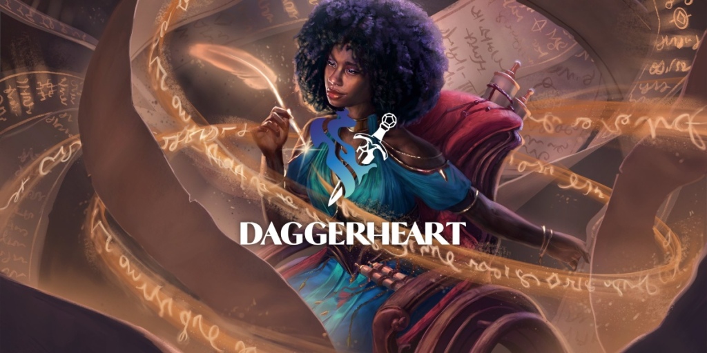 An entry image showing a character writing in Daggerheart Critical Role TTRPG