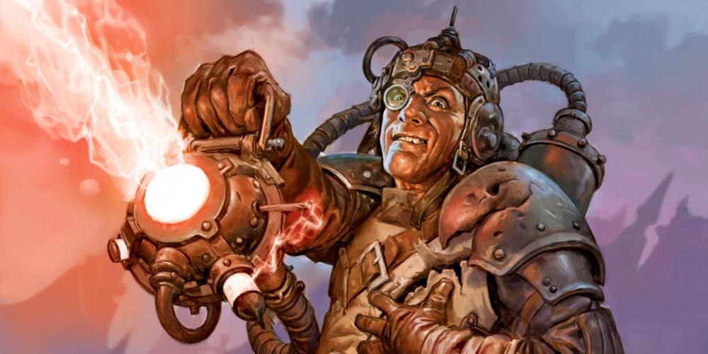 An entry image showing the Artillerist Artificer subclass in DnD 5e