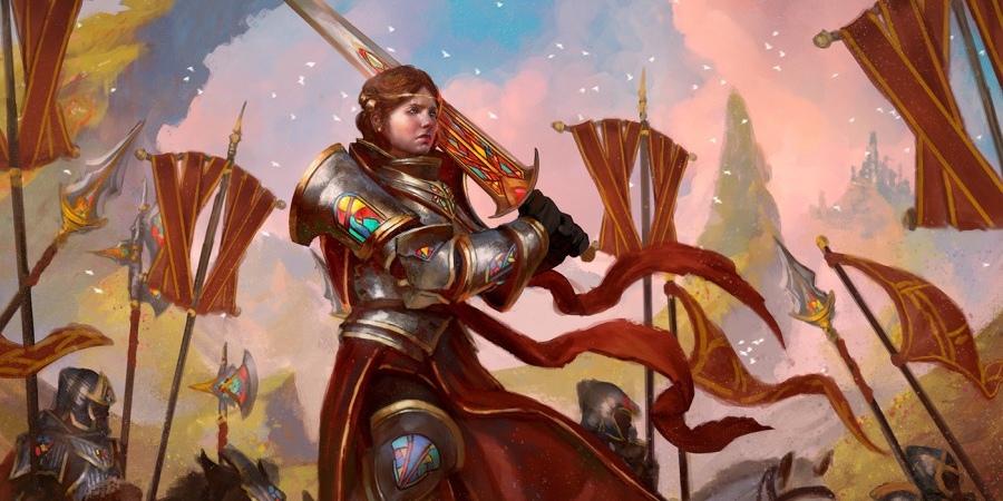 An entry image showing the Oath of Redemption Paladin subclass in DnD 5e