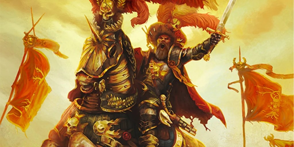 An Empire Captain in WFRP Warhammer RPG