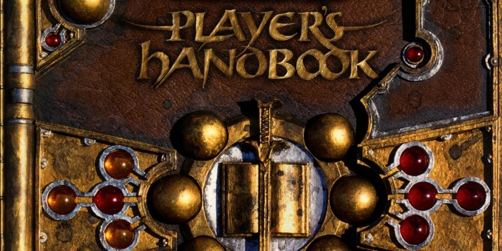 An entry image showing the cover of the DnD 3.5 edition Player's Handbook