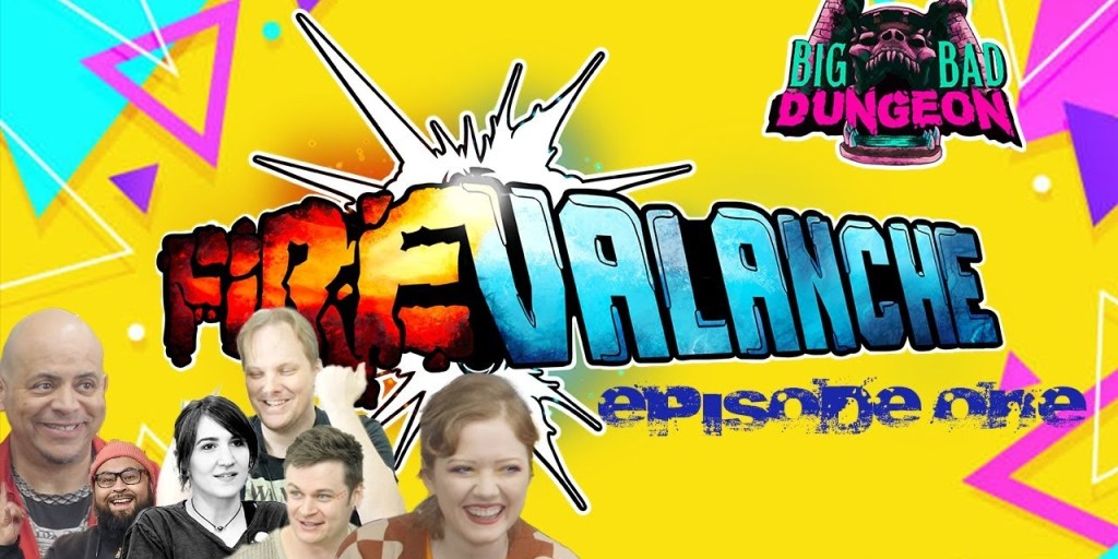 An entry image showing a thumbnail for Big Bad Dungeon Firevalanche